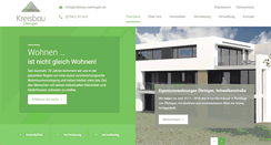 Desktop Screenshot of kreisbau-oehringen.de
